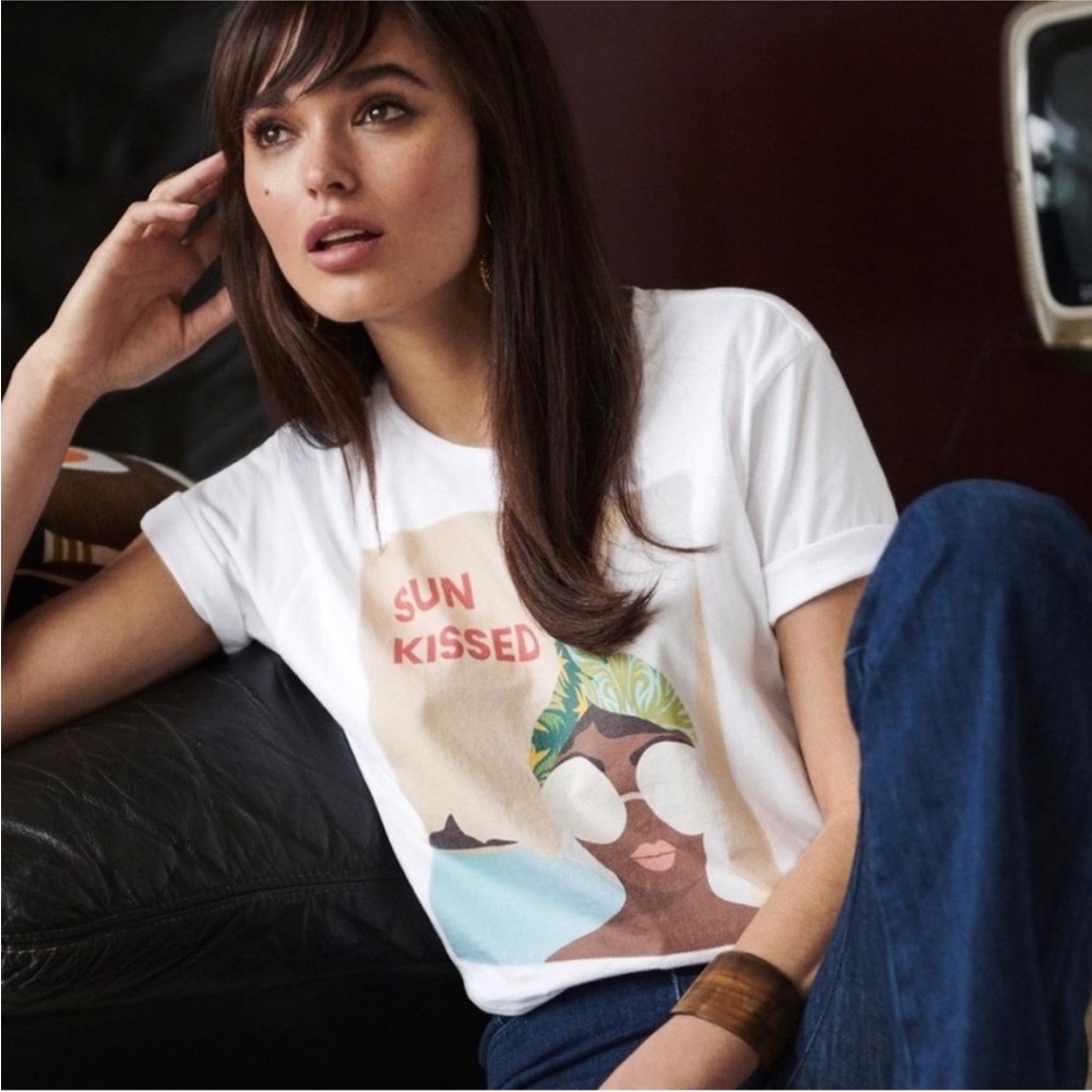 RARE Sezane Sun Kissed Shirt S